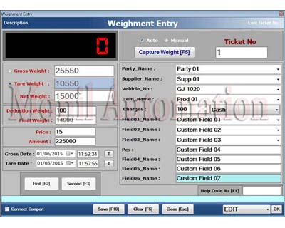 Weighbridge Software, Weighing Software